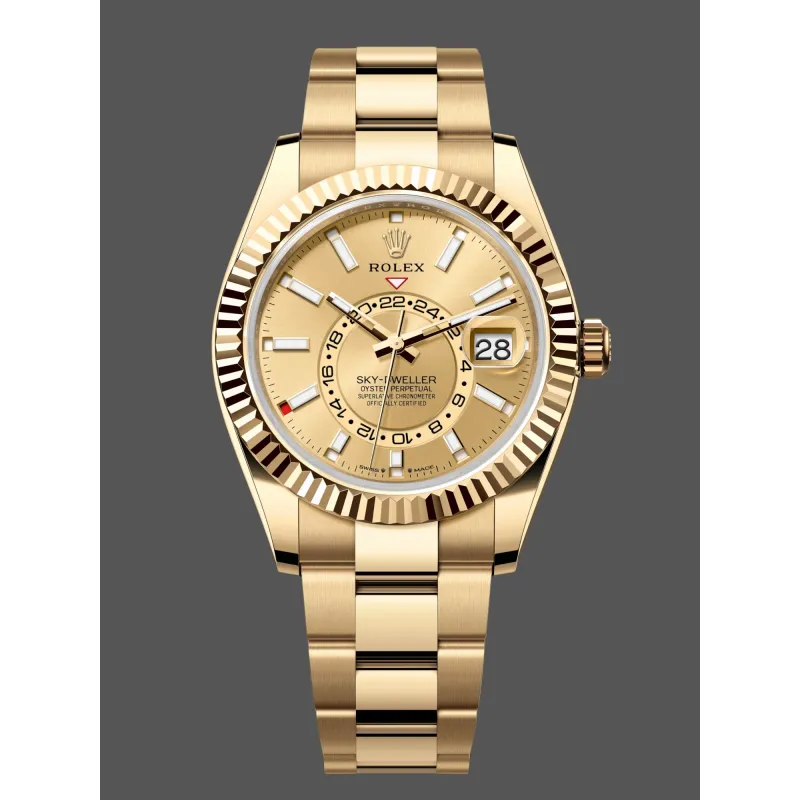 Rolex Sky-Dweller 336938 Replica - Champagne Dial Two-Tone