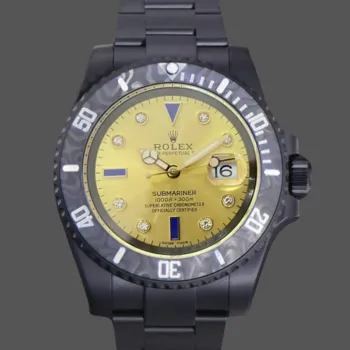 Rolex Submariner Hulk 116610 Replica - Champagne Dial Fluted Bezel