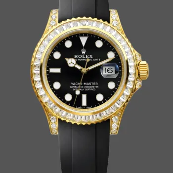 Rolex Yacht-Master 42 226668TBR Replica - Black Dial Diamond Bezel