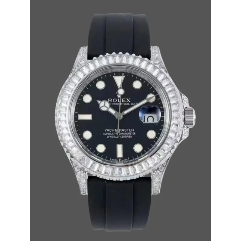 Rolex Yacht-Master 42 226679TBR Replica - Black Dial Oysterflex