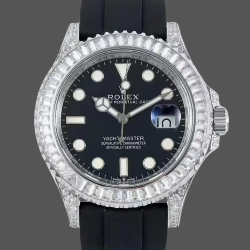 Rolex Yacht-Master 42 226679TBR Replica - Black Dial Oysterflex
