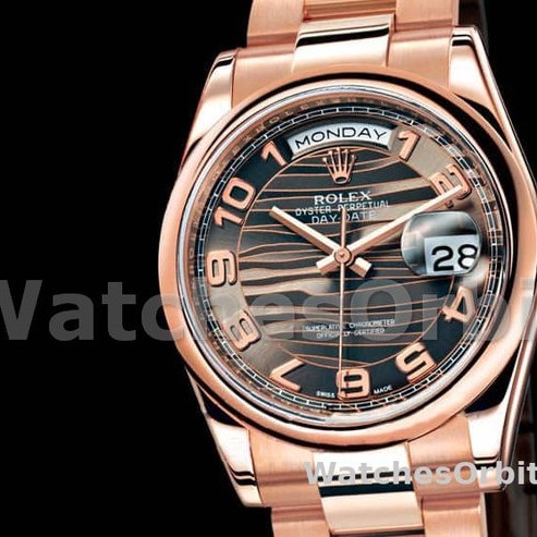 Stylish Swiss Rolex Day Date Replica Watch 13398
