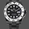 Mens Rolex GMT-Master II Stainless Steel Black PVD/DLC Coated 16710 - Black Dial Black Dial Replica Watch Image