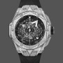 Men's Hublot Big Bang Sang Bleu II Titanium Pavé 418.NX.1107.RX.1604.MXM20 Black Dial
