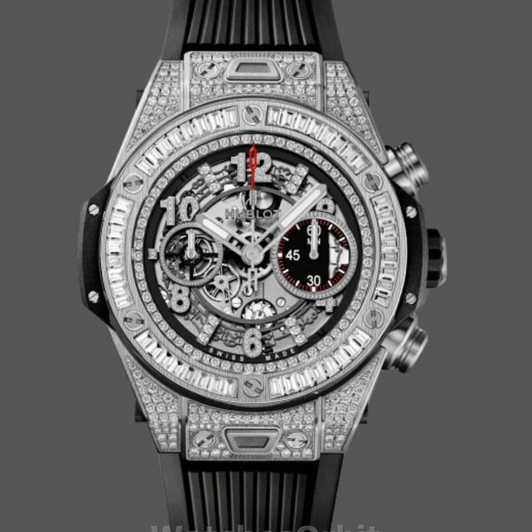 Mens Hublot Big Bang Unico 45mm 411.NX.1170.RX.0904 Skeleton Replica Watch Image