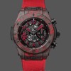 Mens Hublot Big Bang Unico Red Carbon Alex Ovechkin  45mm 411.QV.1123.NR.OVK21 Black Replica Watch Image