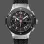 Men's Hublot Big Bang 44MM Black Rubber Strap Men’s  301.SB.131.RX Black