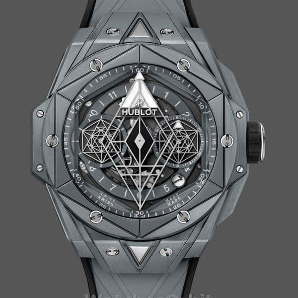 Mens Hublot Big Bang-418.FX.8007.RX.MXM21, 45mm Grey Replica Watch Image