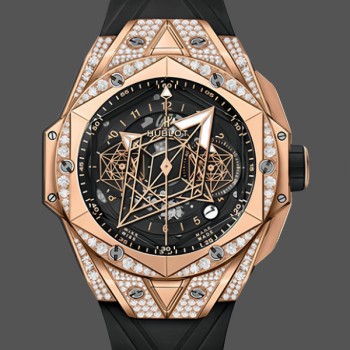 Men's Hublot Big Bang-418.OX.1108.RX.1604.MXM20, 45mm, Men’s Black Transparent