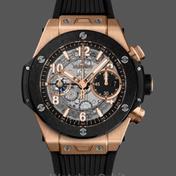 Men's Hublot Big Bang-441.OM.1181.RX, 42mm, Men’s Transparent
