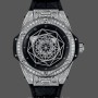 Men's Hublot Big Bang 45mm Stainless Steel Men's  465.SS.1117.VR.1704.MXM18 Black