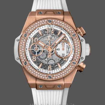 Men's Hublot Big Bang Diamond-441.OE.2011.RW.1104, 42mm Transparent