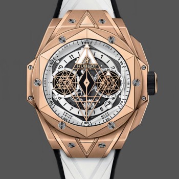 Men's Hublot Big Bang Titanium 42MM Men's  418.OX.2001.RX.MXM20 Transparent Dial