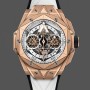 Men's Hublot Big Bang Titanium 42MM Men's  418.OX.2001.RX.MXM20 Transparent Dial