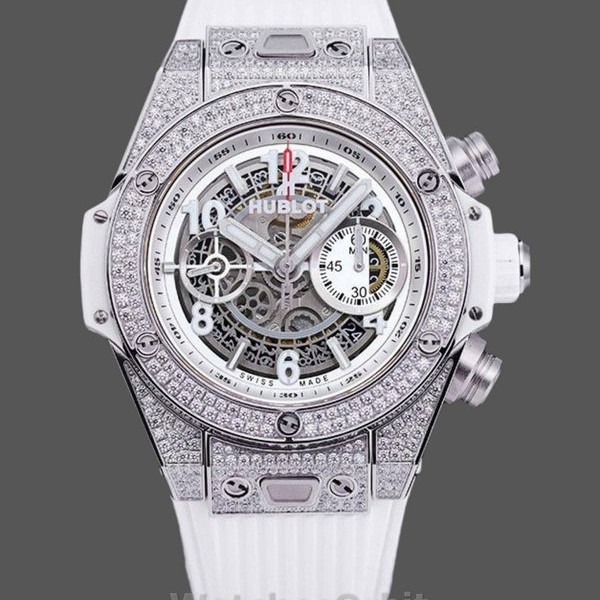 Mens Hublot Big Bang Unico 42mm 441.NE.2011.RW.1104 Mens Luxury Skeleton Replica Watch Image