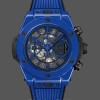 Mens Hublot Big Bang Unico Blue Magic 42mm 441.ES.5119.RX Skeleton Replica Watch Image