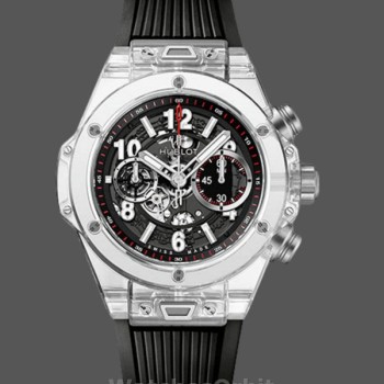 Men's Hublot Big Bang Unico Chronograph 411.JX.1170.RX 45MM Skeleton