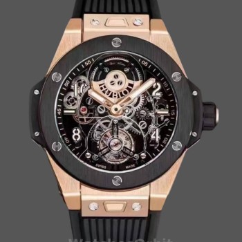 Men's Hublot Big Bang Unico Chronograph 45MM HUB6035 Movement Skeleton