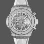 Men's Hublot Big Bang Unico-441.NE.2011.RW, Titanium, 42mm Transparent