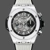 Mens Hublot Big Bang Unico White Ceramic 411.HX.1171.RX Transparent Replica Watch Image