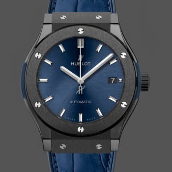 Men's Hublot Classic Fusion Automatic Stainless Steel 511.CM.7170.LR Blue