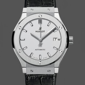 Men's Hublot Classic Fusion Automatic Stainless Steel 511.NX.2611.LR White