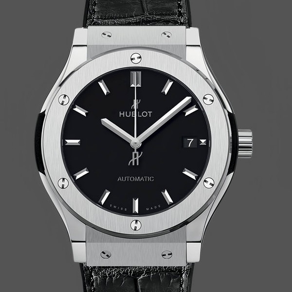 Mens Hublot Classic Fusion Automatic Black Dial 542.NX.1171.LR Black Dial Replica Watch Image