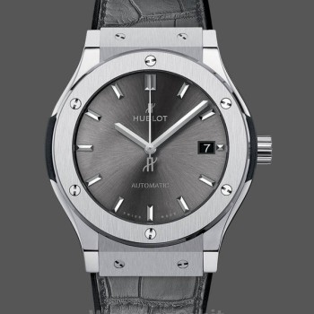 Men's Hublot Classic Fusion 45MM Grey Dial Men's  511.NX.7071.LR Grey