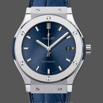 Men's Hublot Classic Fusion-511.NX.7170.RX, 45mm, Men’s Blue