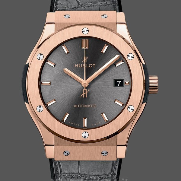 Mens Hublot Classic Fusion-511.OX.7081.LR, 45mm Grey Replica Watch Image