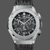 Mens Hublot Classic Fusion 45mm Ceramic & Titanium - 525.NX.0170.LR Black Replica Watch Image