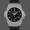 Unisexs Hublot Classic Fusion 40mm Titanium & Black Ceramic - 550.NS.1800.RX.1604.ORL19 Black Replica Watch Image