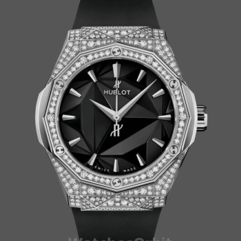 Unisex's Hublot Classic Fusion 40mm Titanium & Black Ceramic - 550.NS.1800.RX.1604.ORL19 Black