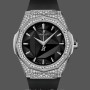 Unisex's Hublot Classic Fusion 40mm Titanium & Black Ceramic - 550.NS.1800.RX.1604.ORL19 Black