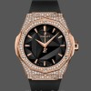 Unisexs Hublot Classic Fusion 40mm Ceramic & Steel - 550.OS.1800.RX.1604.ORL19 Black Replica Watch Image