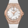 Unisexs Hublot Classic Fusion 40mm Ceramic and Rubber - 550.OS.2200.RW.1604.ORL20 White Replica Watch Image
