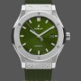 Women's Hublot Classic Fusion-565.NX.1171.RX, 38mm, Lady’s Green & Blue