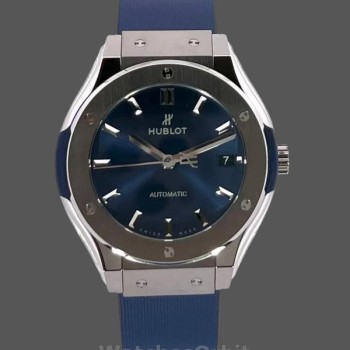 Women's Hublot Classic Fusion-565.NX.1171.RX, 38mm, Lady’s Blue