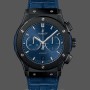 Men's Hublot Classic Fusion Chronograph-541.CM.7170.LR, 45mm, Men’s Blue