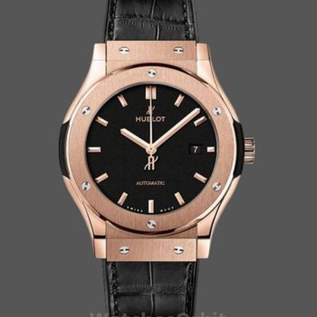 Men's Hublot Classic Fusion King Gold 542.OX.1181.LR 42mm Black