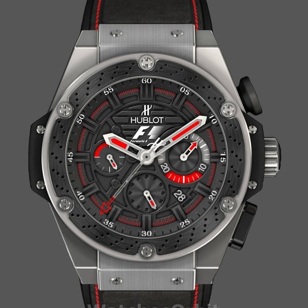 Mens Hublot F1 King Power 703.ZM.1123.NR.FMO10 48mm Black Replica Watch Image