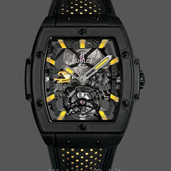 Mens Hublot Masterpiece MP-06 Senna 906.ND.0129.VR.AES12 45mm Black Replica Watch Image