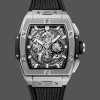 Mens Hublot Spirit of Big Bang Titanium 42MM  642.NX.0170.RX Skeleton Dial Replica Watch Image