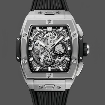 Men's Hublot Spirit of Big Bang Titanium 42MM  642.NX.0170.RX Skeleton Dial