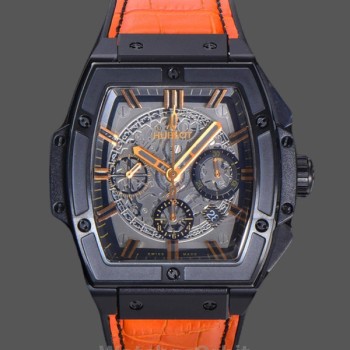 Men's Hublot Spirit of Big Bang 601.CO.0190.LR 45mm Skeleton