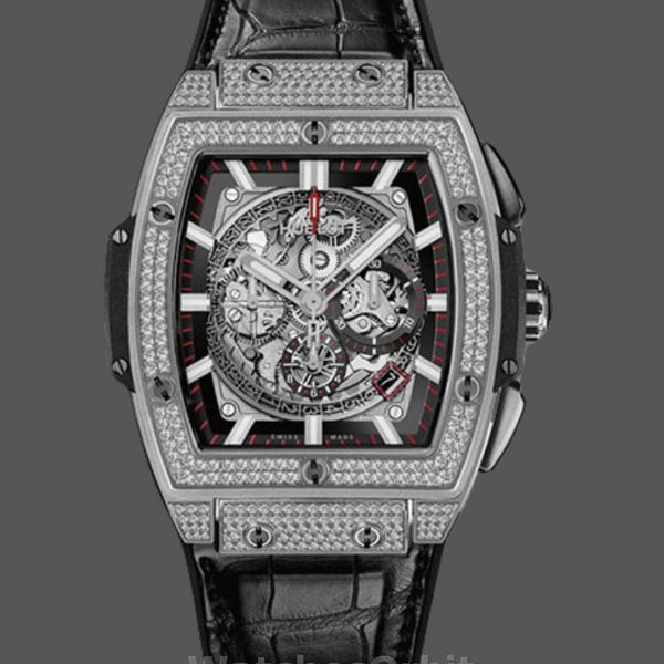 Mens Hublot Spirit of Big Bang 42MM Mens  601.NX.0173.LR.1704 Skeleton Replica Watch Image