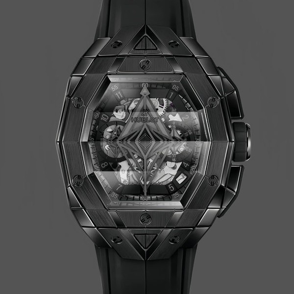Mens Hublot Spirit of Big Bang 648.CX.0114.RX.MXM23 Luxury Black Replica Watch Image