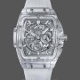 Men's Hublot Spirit of Big Bang Sapphire 641.JX.0120.RT 42mm Silver