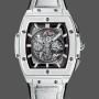 Men's Hublot Spirit of Big Bang-641.HX.0173.LR, White Ceramic, 42mm Skeleton Dial