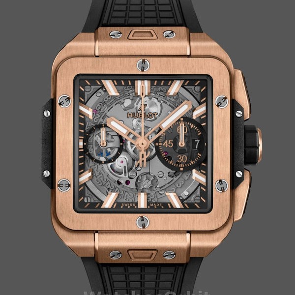 Mens Hublot Square Bang-821.OM.0180.RX, 44mm Transparent Replica Watch Image